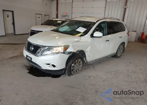2015 Nissan Pathfinder Sv z USA, uszkodzony, nr VIN 5N1AR2MM0FC709792